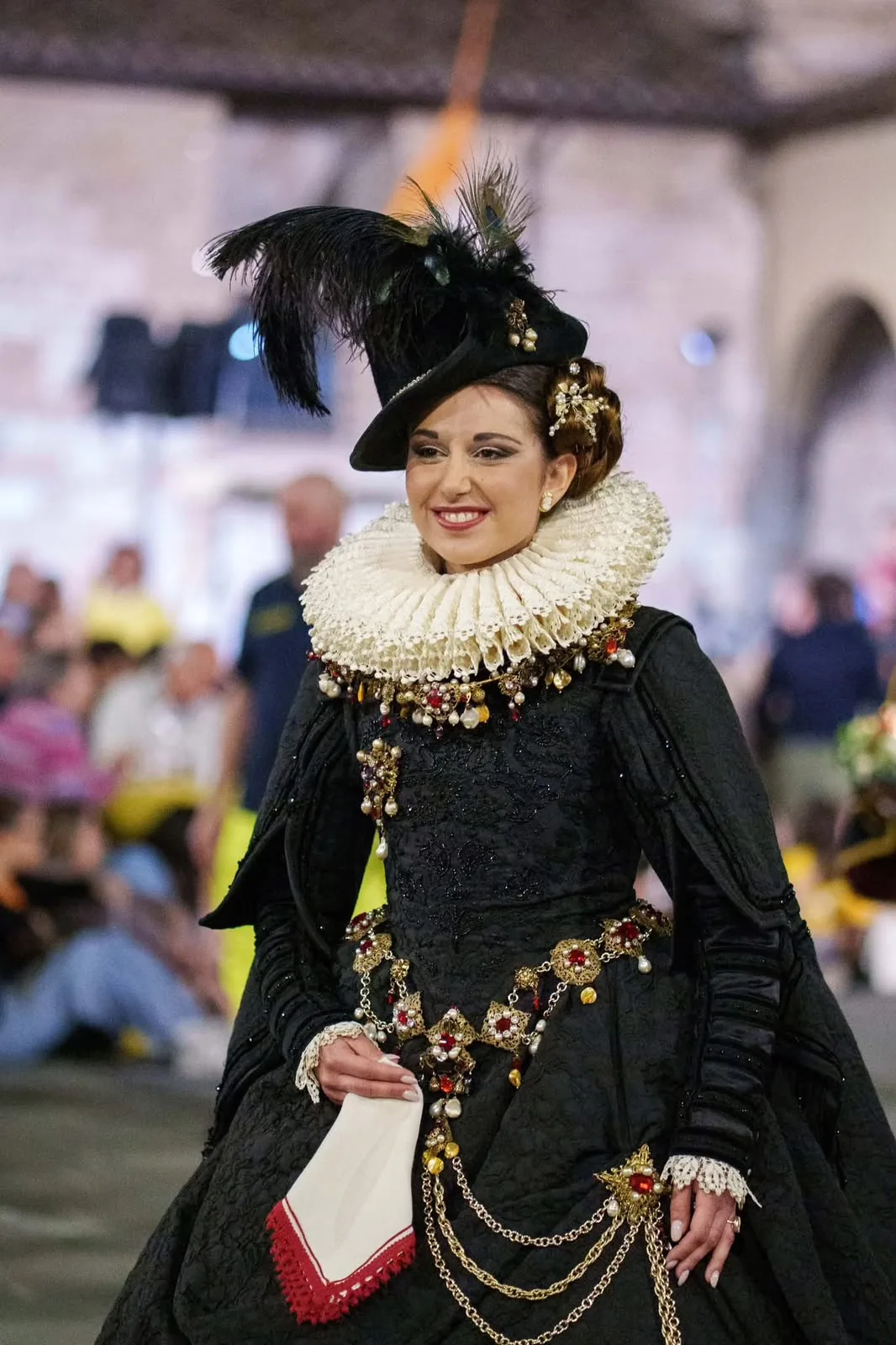 Dama in corteo