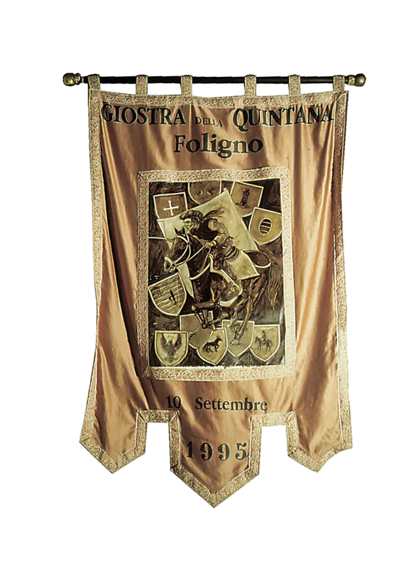 Drappo del Palio vinto nel 1995